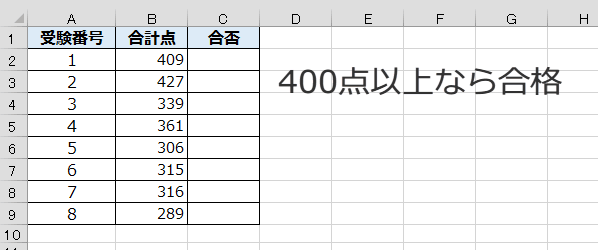 IF関数以上以下